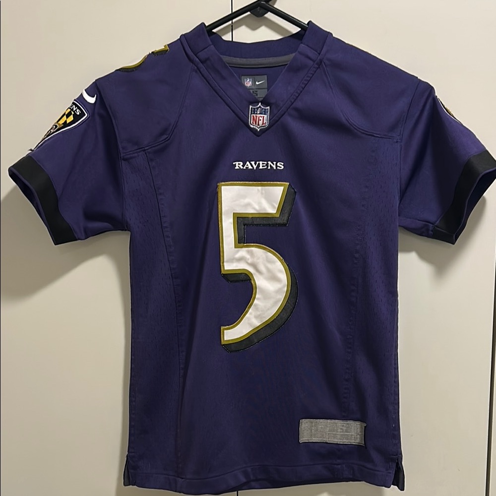 Kids (sm-8)Purple Ravens Jersey